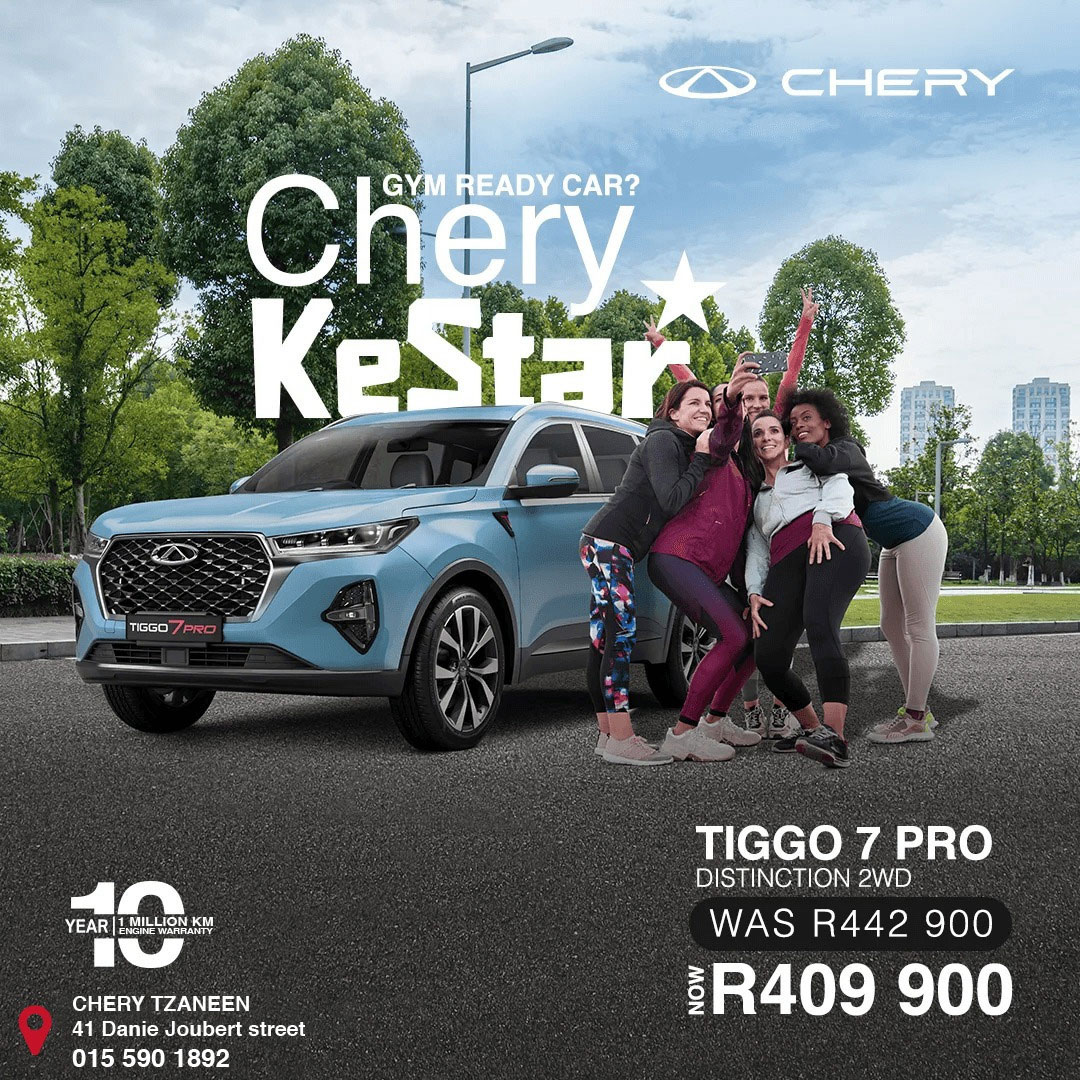 Chery Tiggo 4 Pro Lit MT – Chery Tzaneen